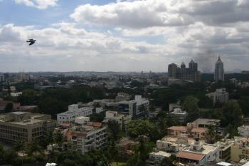 Bangalore, India from above--Chris Shughrue