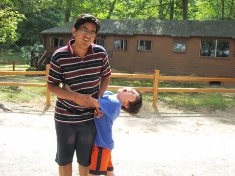 Lab members at Yale Outdoor Education Center